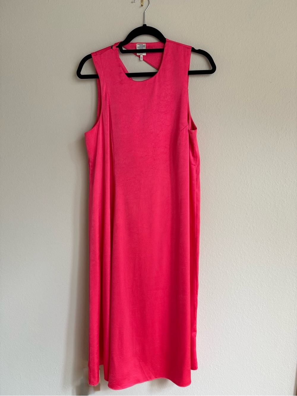 Baum Und Pferogarten Sleeveless Maxi Dress in Vibrant Hot Pink